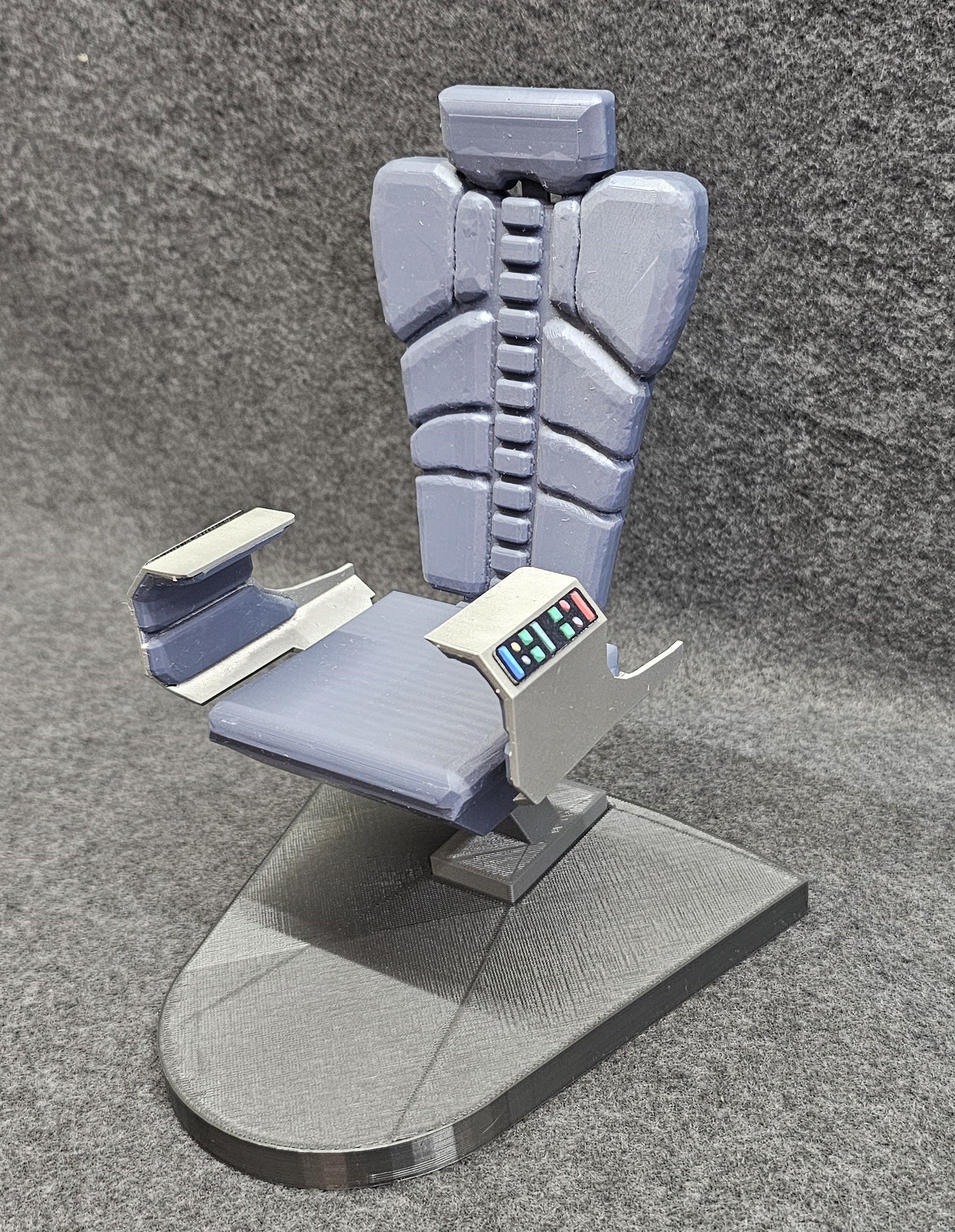 Trek Inspired The Motion Picture (TMP) Captain's Chair for Exo-6 and other 12 Inch Figures