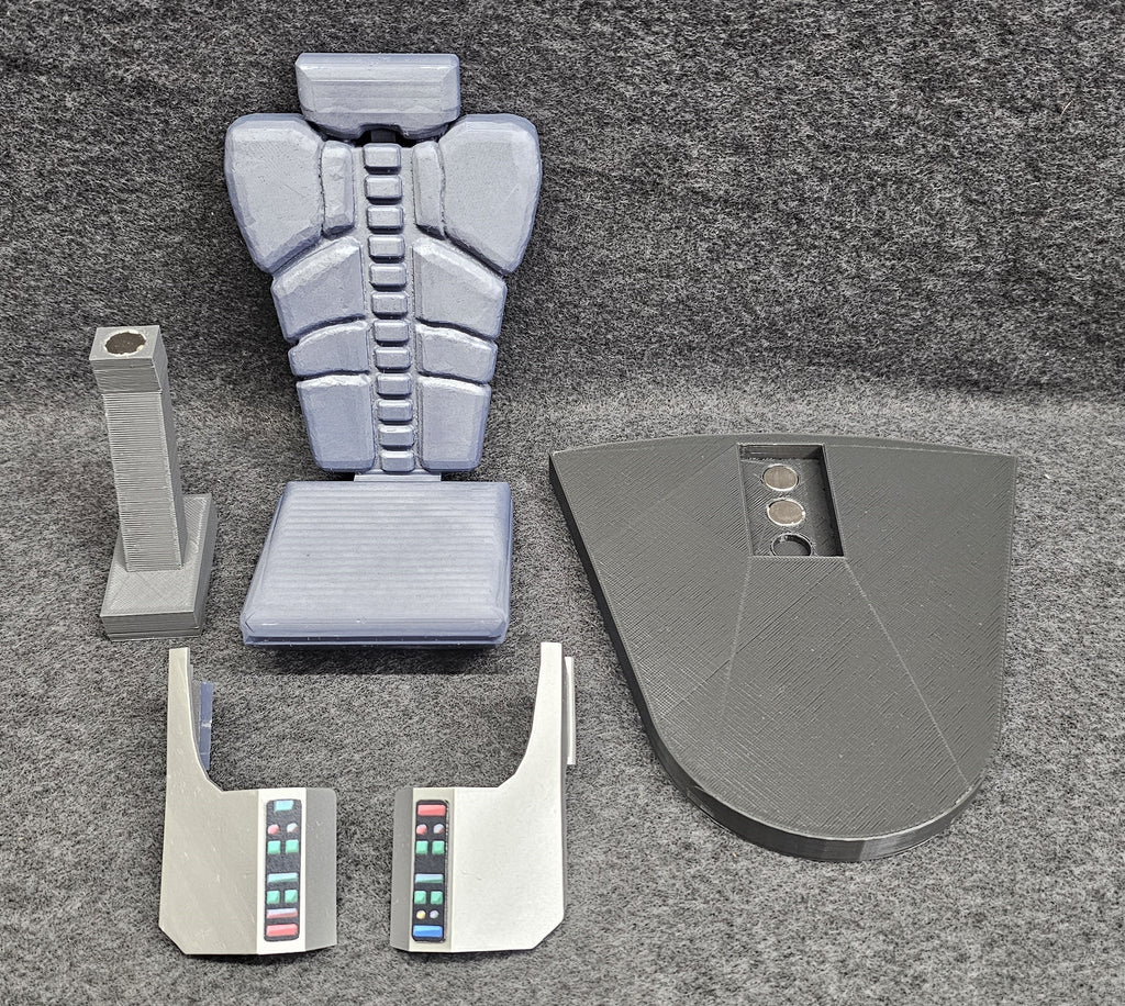 Trek Inspired The Motion Picture (TMP) Captain's Chair for Exo-6 and other 12 Inch Figures