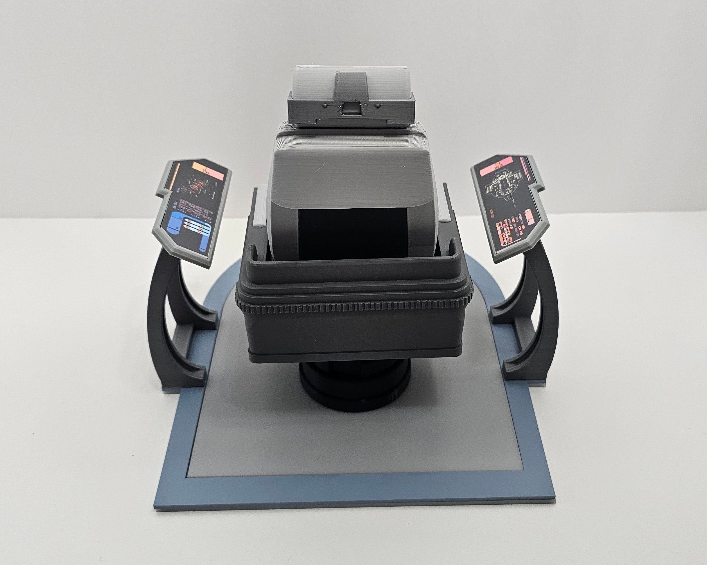 Trek Inspired Deep Space Nine (DS9) The Defiant Sisko Captain's Chair for Exo-6 and other 12 Inch Figures