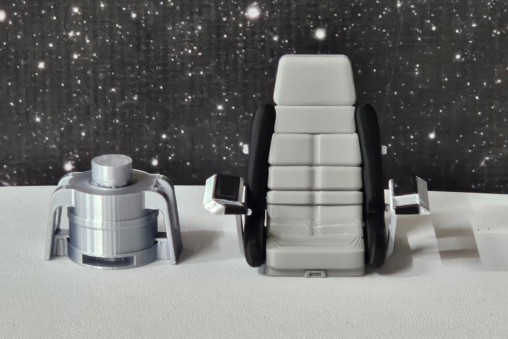 Trek Inspired Enterprise Archer Captain's Chair 1:14 Scale for 4.75" Figures