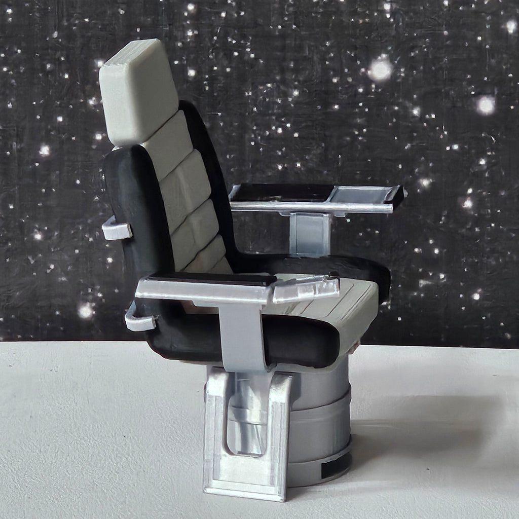 Trek Inspired Enterprise Archer Captain's Chair 1:14 Scale for 4.75" Figures