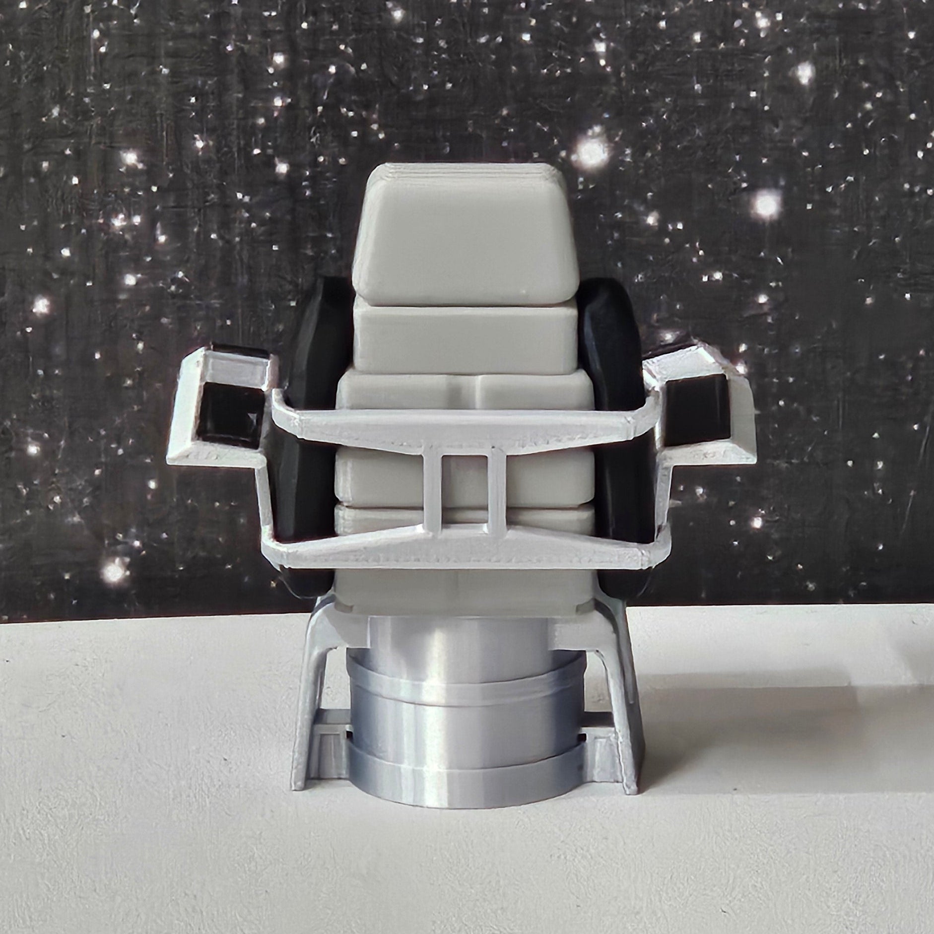 Trek Inspired Enterprise Archer Captain's Chair 1:14 Scale for 4.75" Figures
