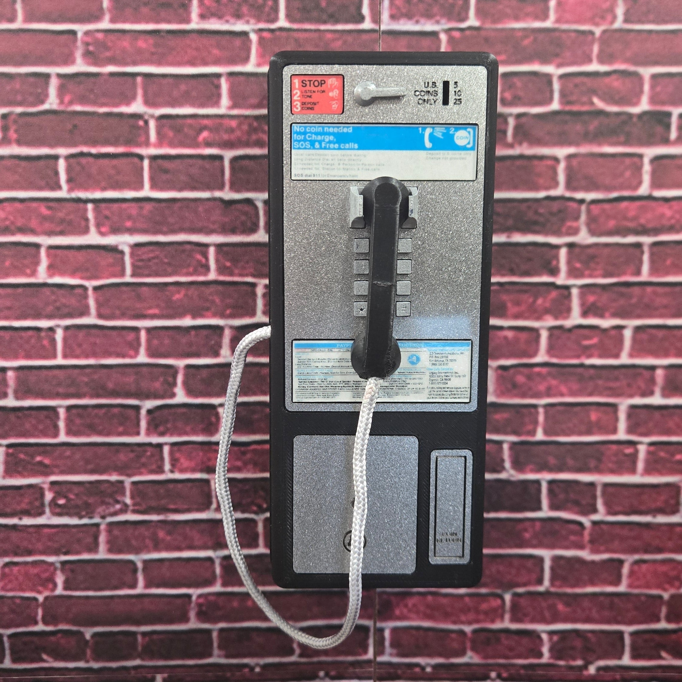 1:4 / QUARTER Scale Payphone
