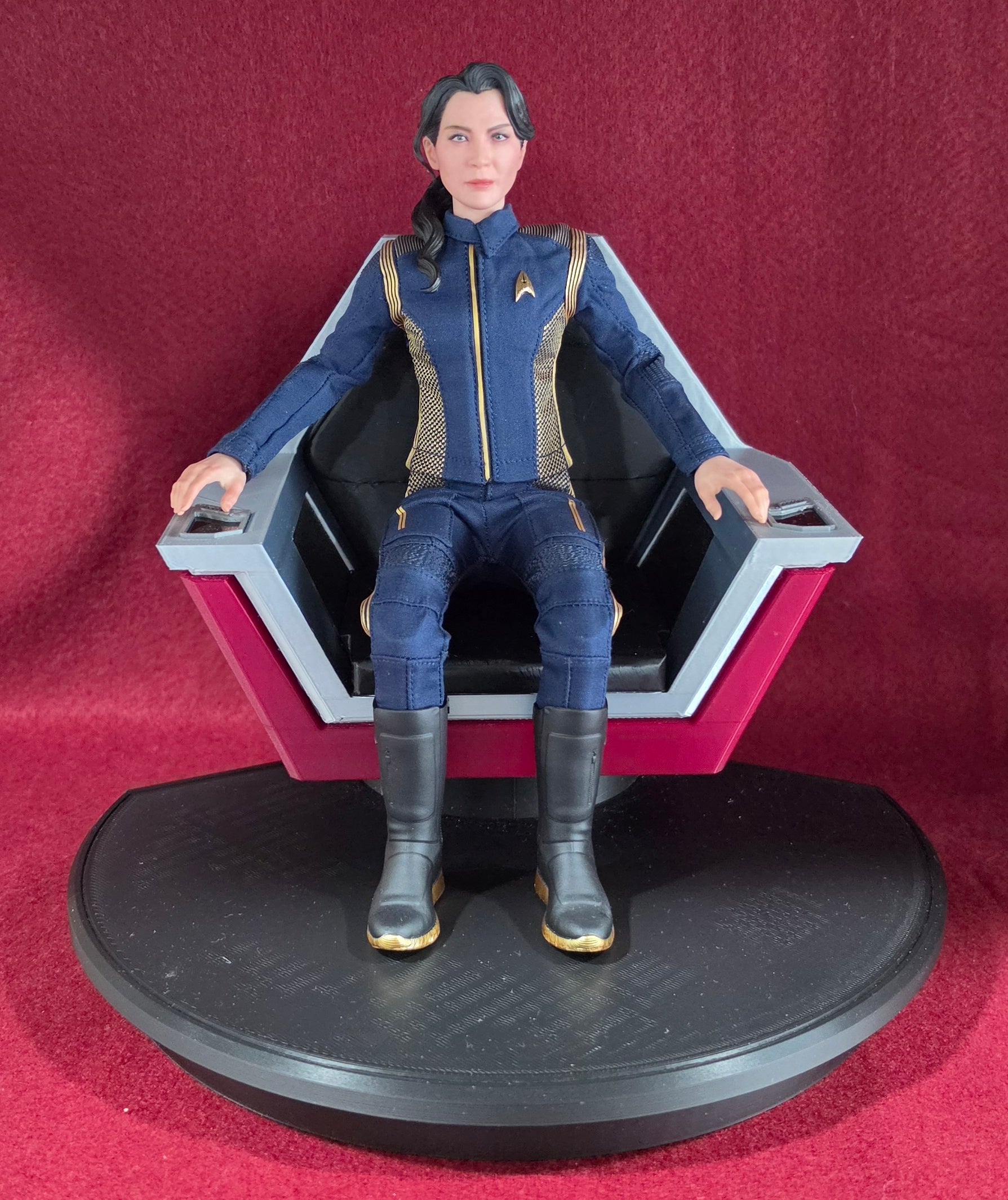 USS Shenzhou Swivel Command Chair for Exo-6 1:6 scale (Figure NOT included)