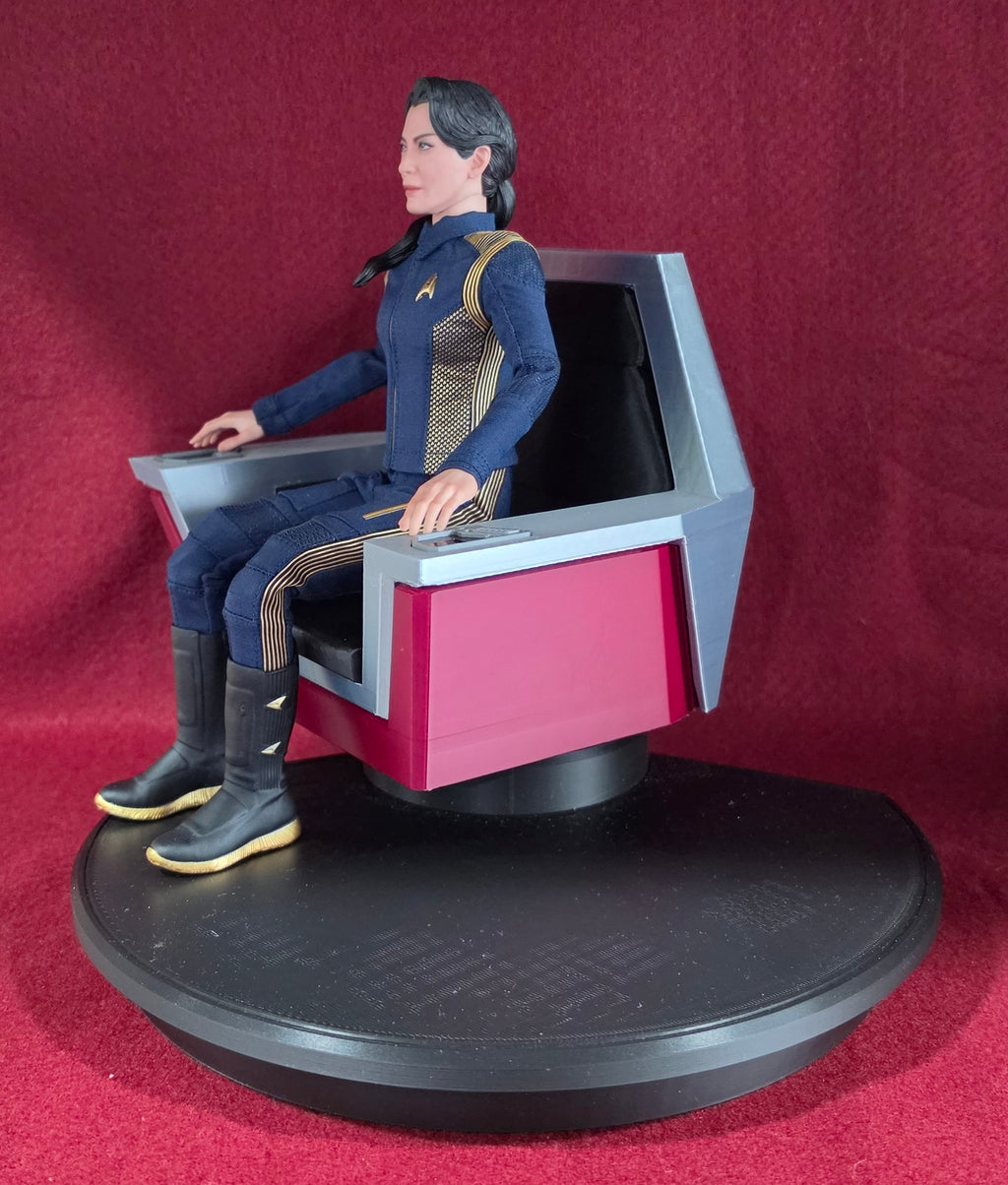 USS Shenzhou Swivel Command Chair for Exo-6 1:6 scale (Figure NOT included)