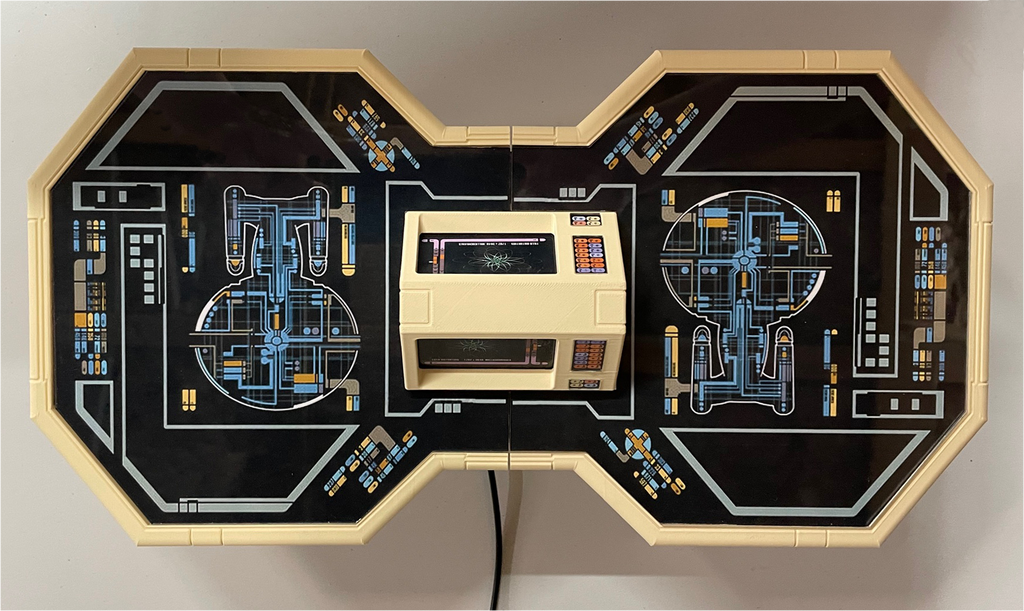 TNG Inspired Engineering "Pool" Table for EXO-6 Geordi / 1:6 Scale Figures