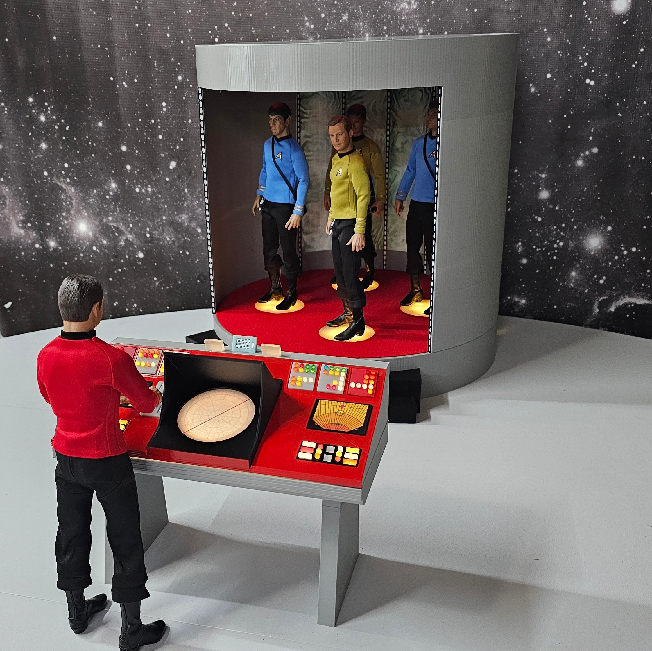 SIX PAD Star Trek TOS Inspired Sixth Scaled Transporter