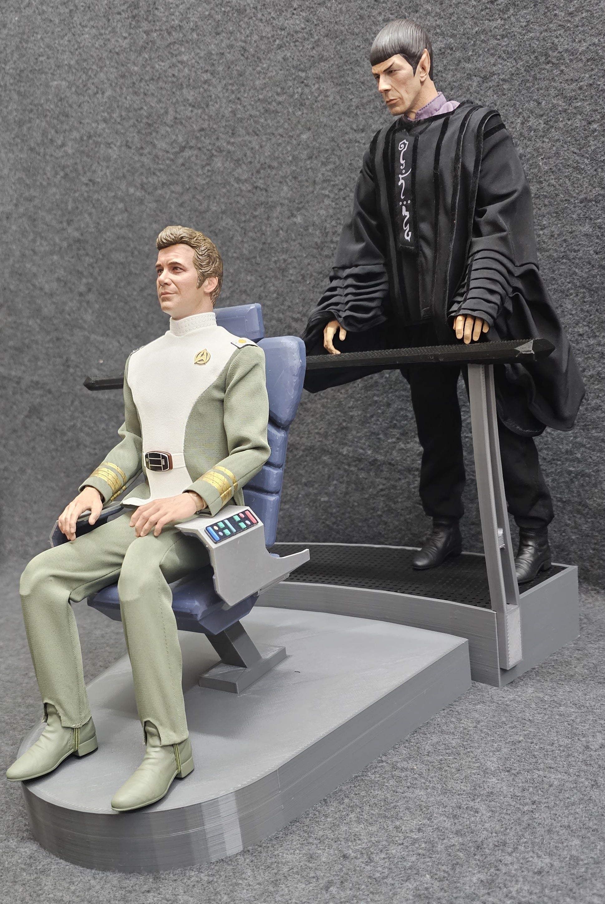 Trek Inspired The Motion Picture (TMP) Captain's Chair for Exo-6 and other 12 Inch Figures