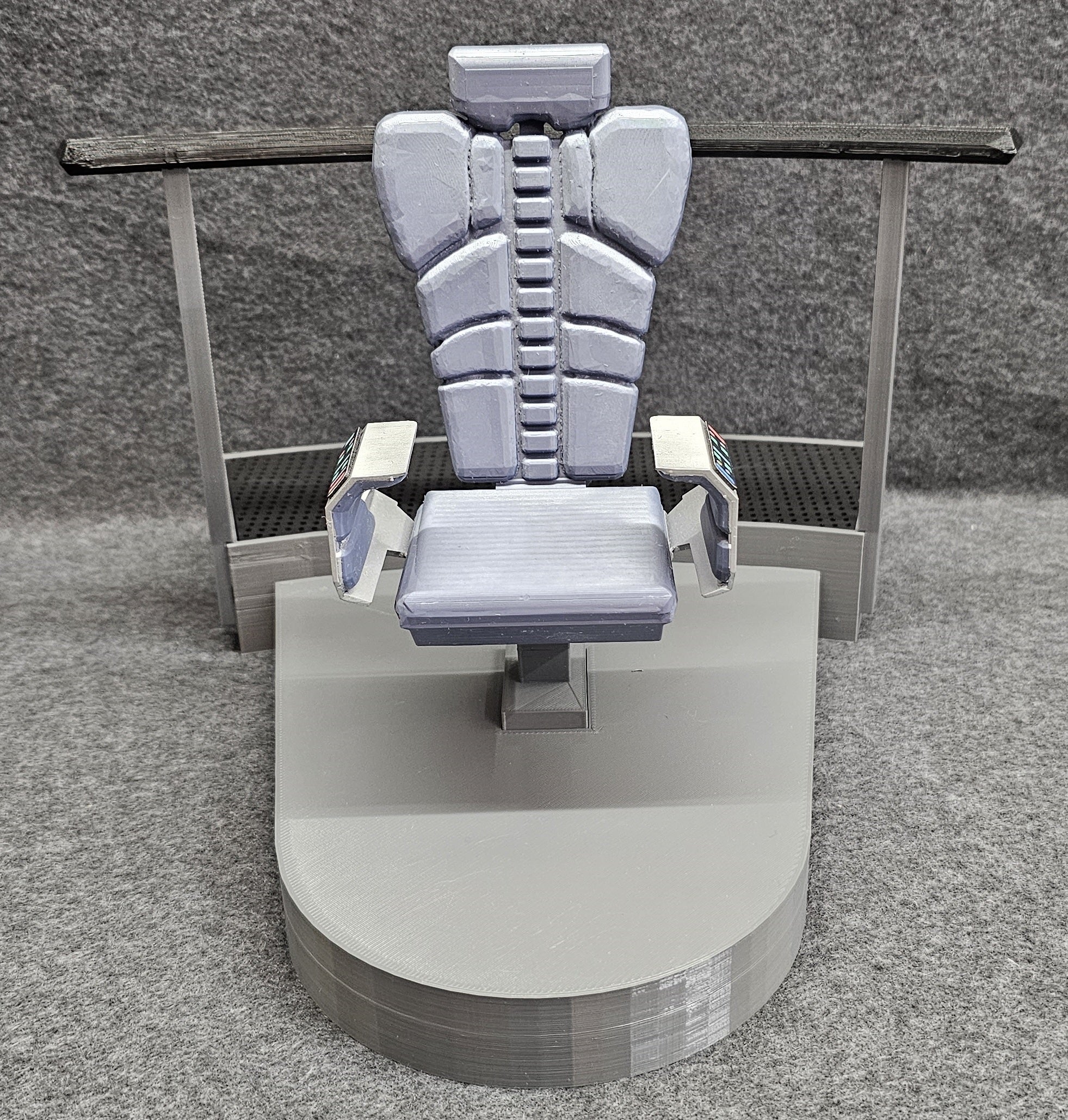 Trek Inspired The Motion Picture (TMP) Captain's Chair for Exo-6 and other 12 Inch Figures