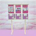 1:6 Scale Gumball / Prize Machine for 12" Figures. Scaled to Replicade / Barbie  8 Inches Tall