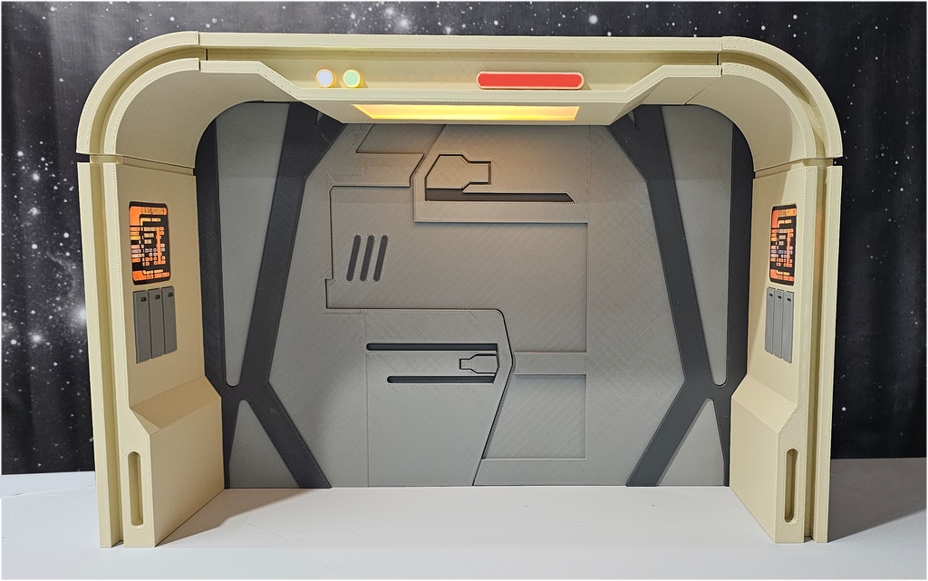 Sixth Scale 1:6 TNG Holodeck Arch for EXO-6 / QMx and other 12 inch Figures