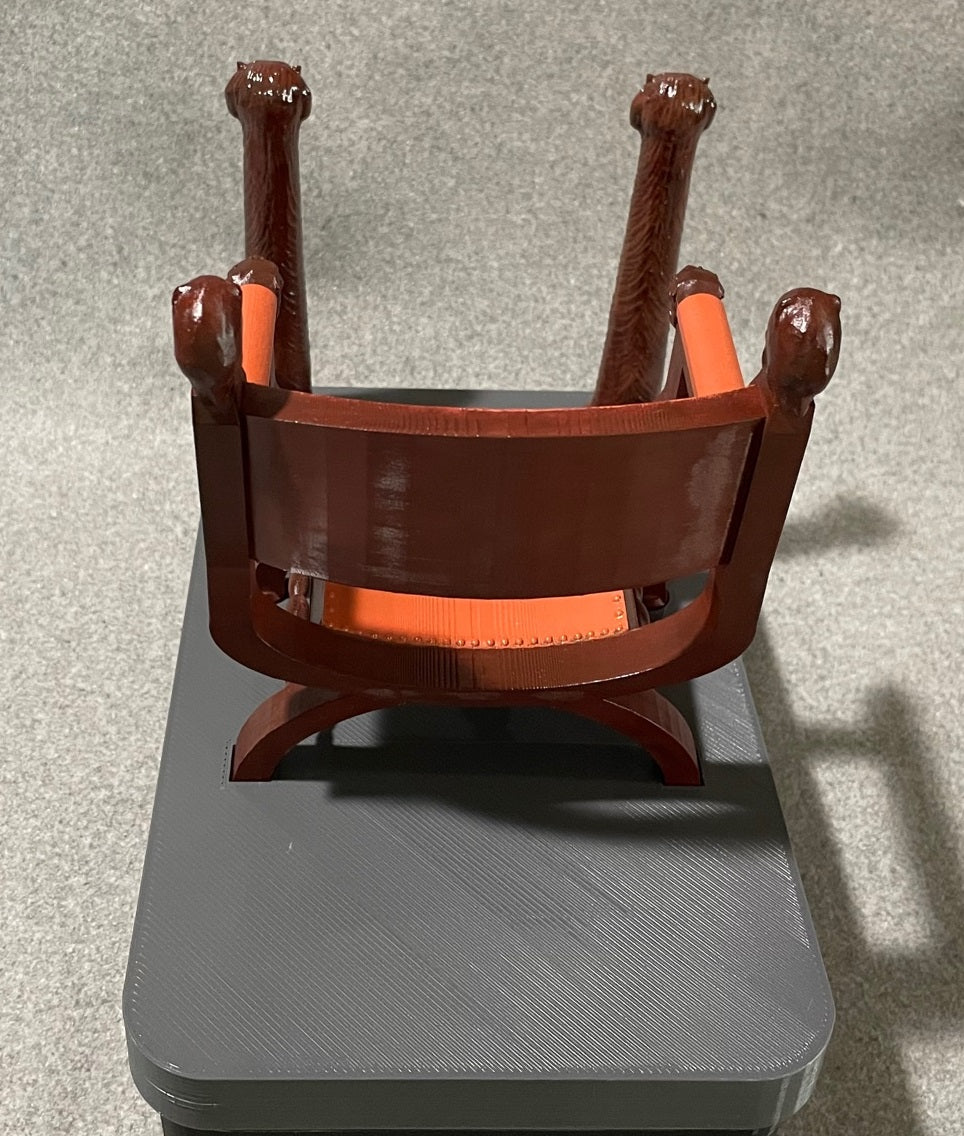 Judge Q Throne and Platform scaled to 1:6 such as EXO-6 Figure