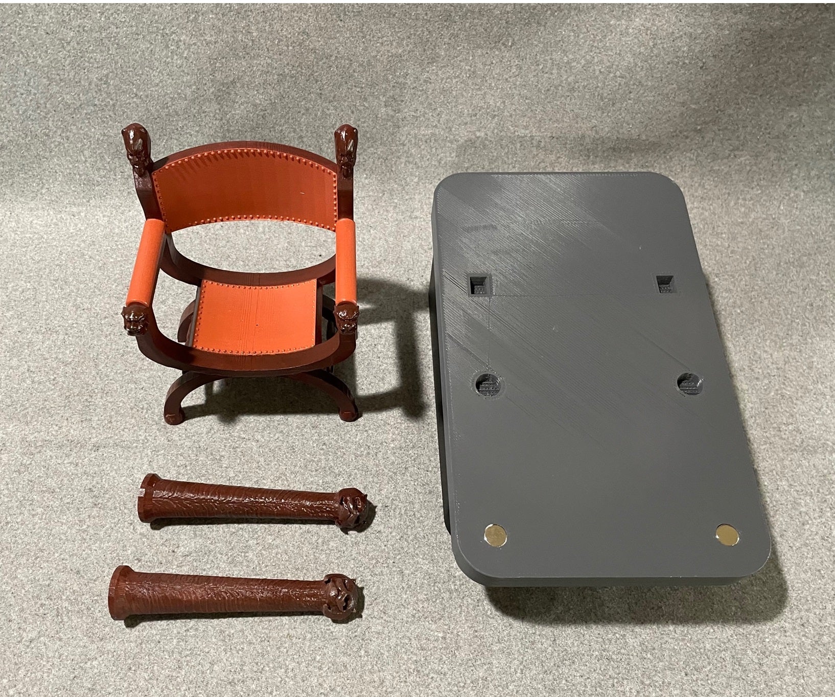 Judge Q Throne and Platform scaled to 1:6 such as EXO-6 Figure