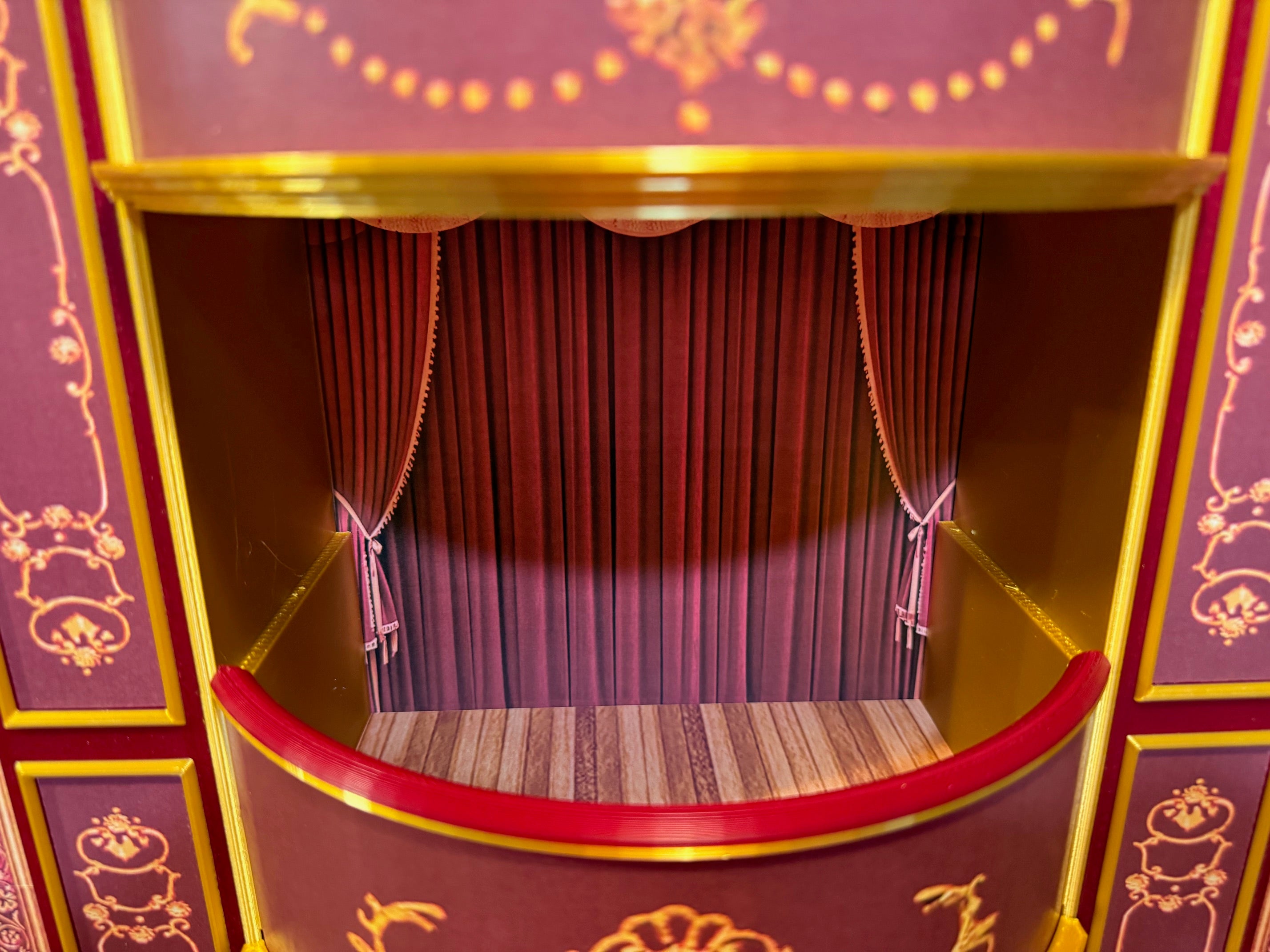 1:12 Scale Stage and / or Balcony to Display Your Palisades 5-7 Inch Muppet Show Figures