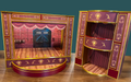 1:12 Scale Stage and / or Balcony to Display Your Palisades 5-7 Inch Muppet Show Figures