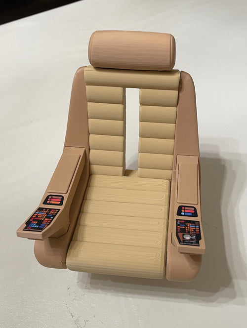 1:6 The Next Generation (TNG) Inspired Captain's Chair for QMx, Exo-6 and 12 Inch Figures