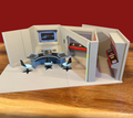 Trek TOS Auxiliary Room for 4.5 - 5 Inch Figures / 1:14 Scale