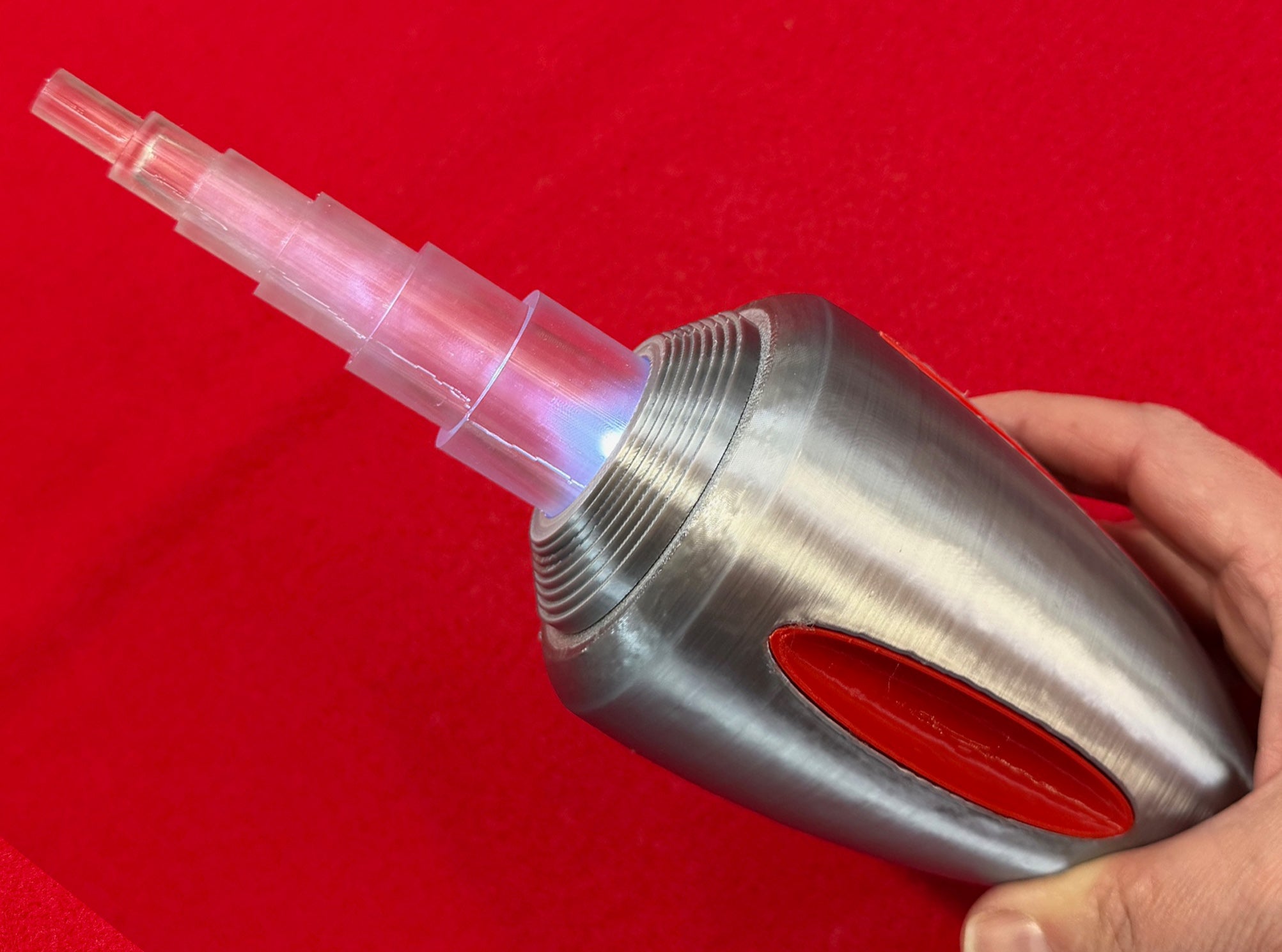 LIGHTED Laser Beacon Repro Prop as seen in the Original Series
