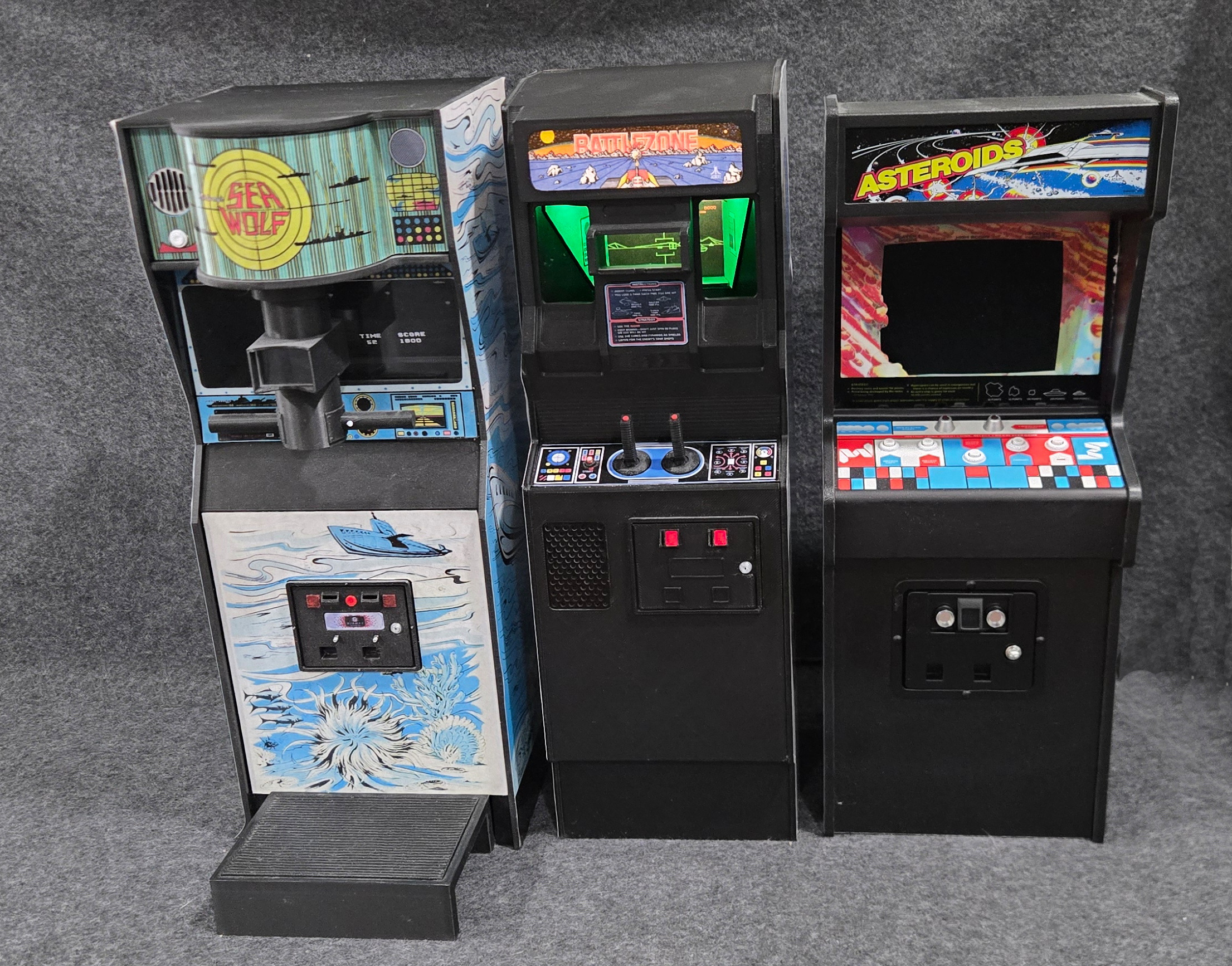 1:6 Scale Battlezone Display (NOT Playable) For your 12" Figures / Replicade Sixth Scale Arcade Diorama