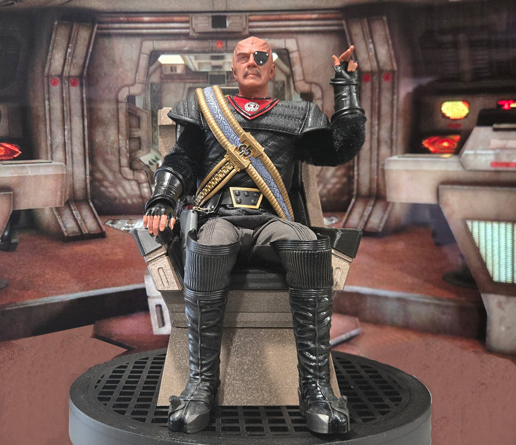 Star Trek VI Chang Command Chair for Exo-6 and Sixth Scale Figures Display