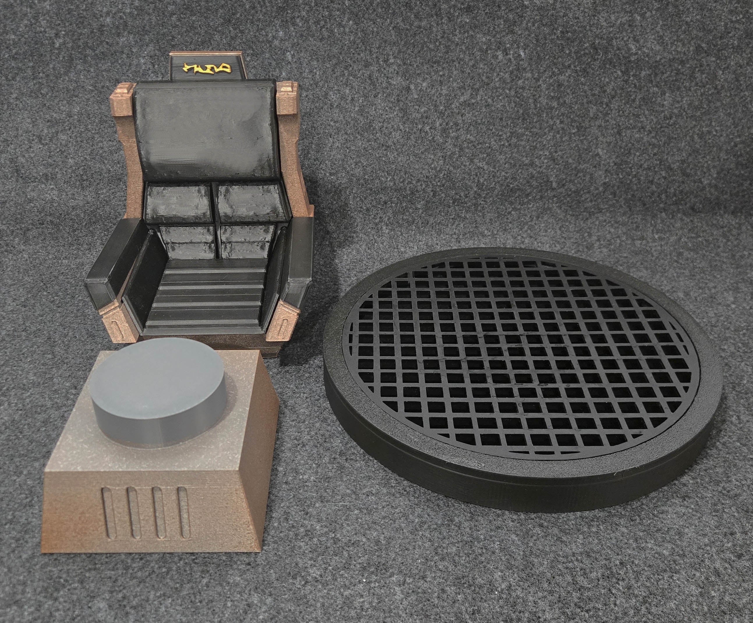 Star Trek VI Chang Command Chair for Exo-6 and Sixth Scale Figures Display