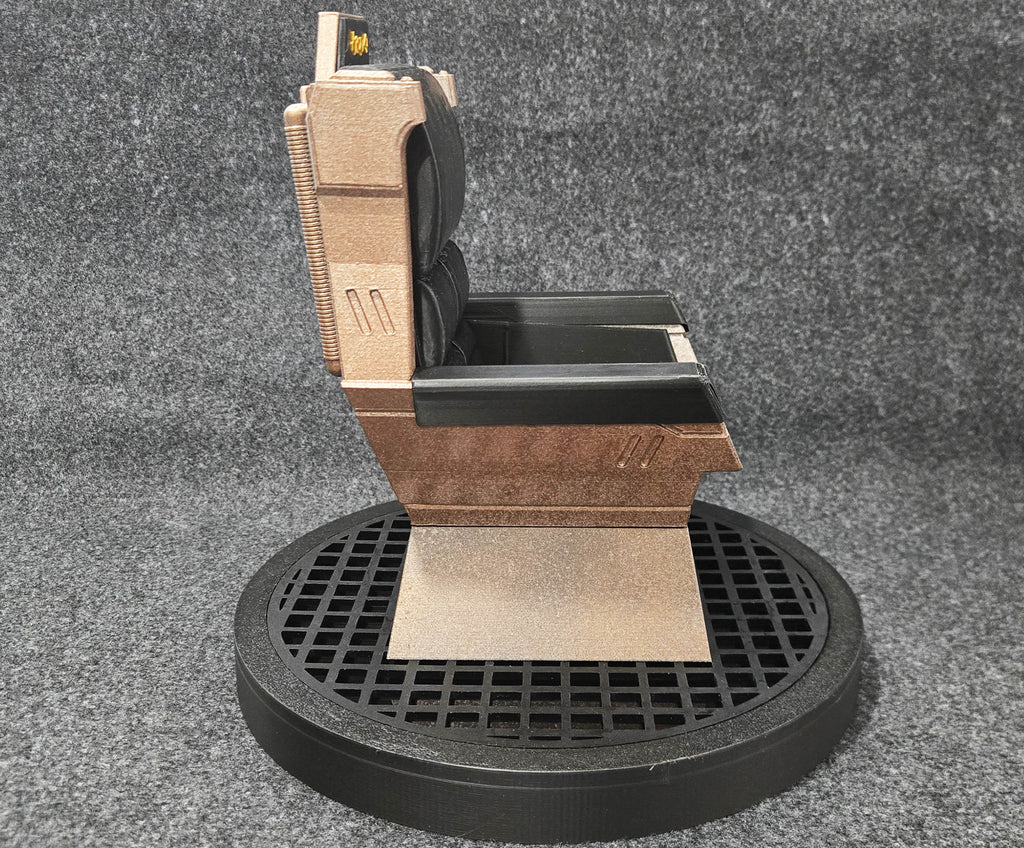 Star Trek VI Chang Command Chair for Exo-6 and Sixth Scale Figures Display