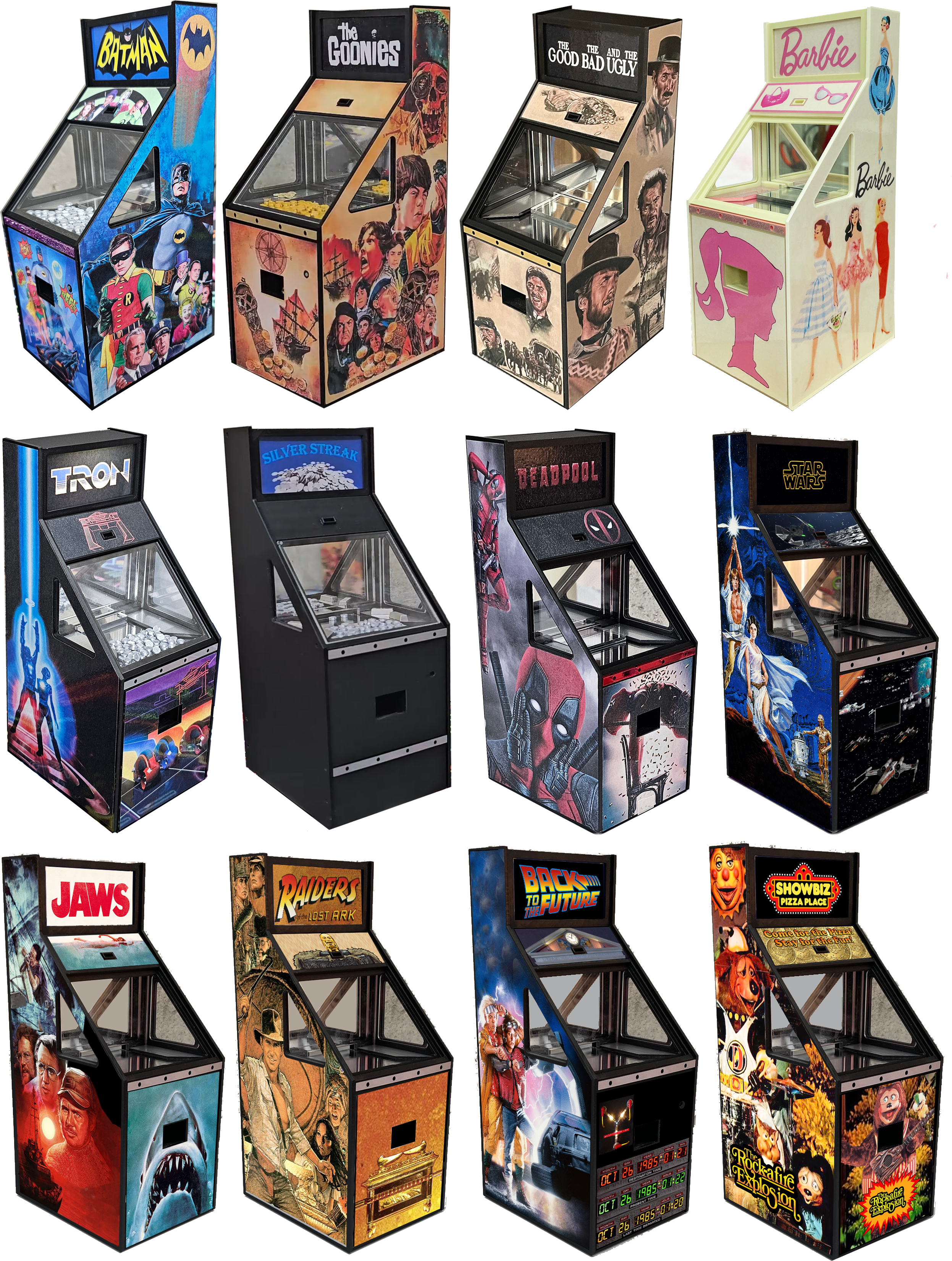 Sixth / 1:6 Scale Functional Coin Pusher. Displays with Replicade / New Wave Toys **See Drop Down Menu**
