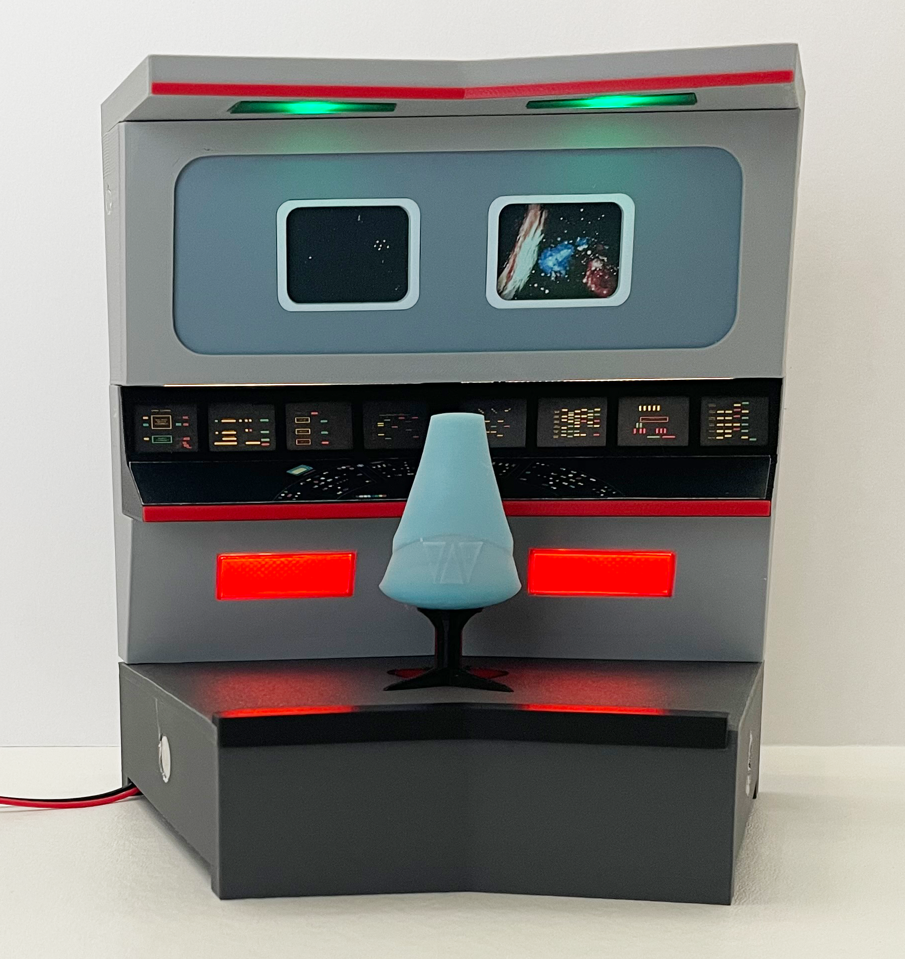 Trek TOS Lit Bridge for Display with your Playmates and other 4.75" Figures **Please Read Description**