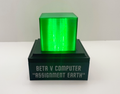 Trek Inspired Gary Seven Beta 5 Computer Remote Cube with Sound Activated Lights