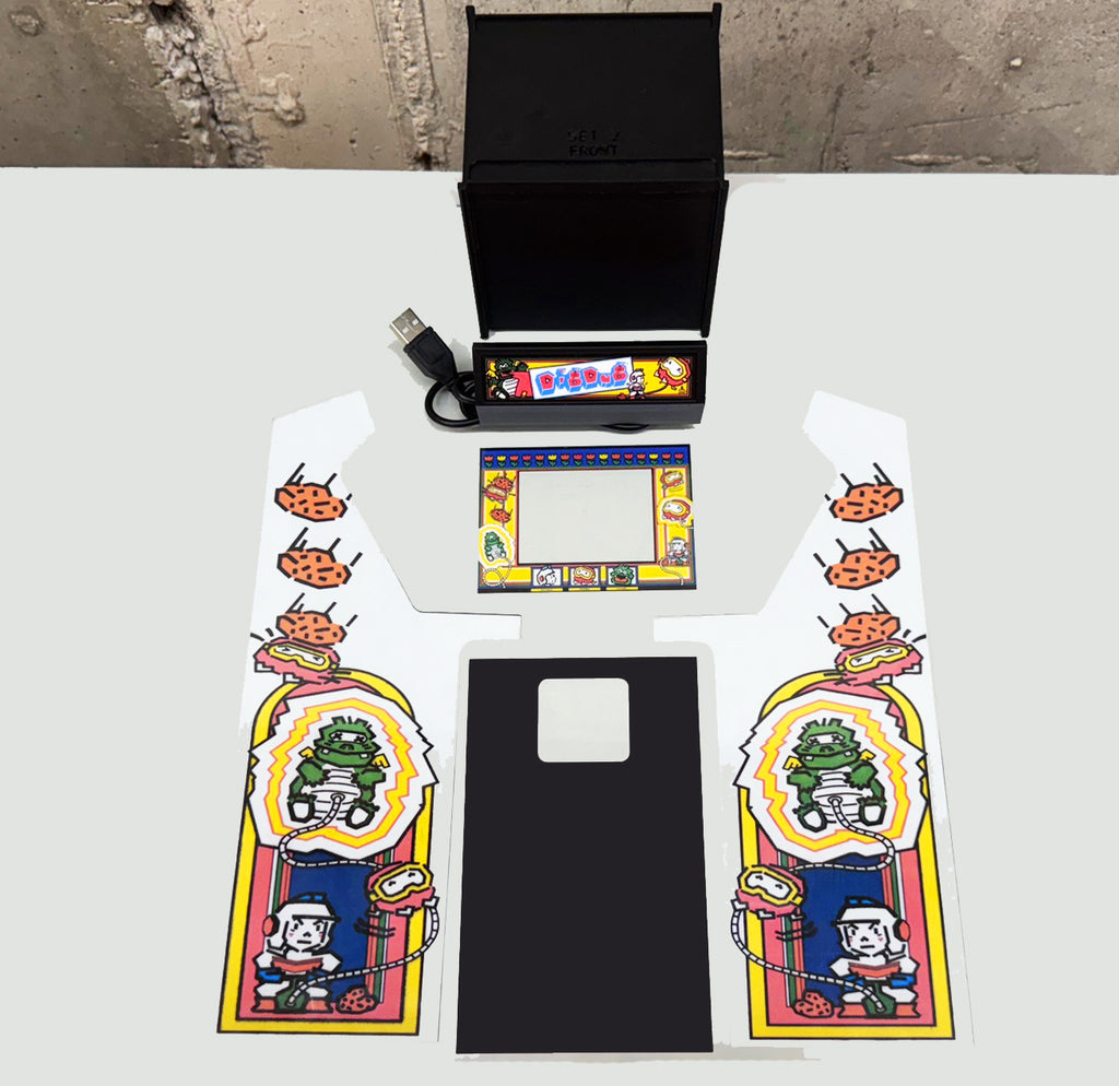Riser for your My Arcade Micro Player Dig Dug *Arcade is NOT included*