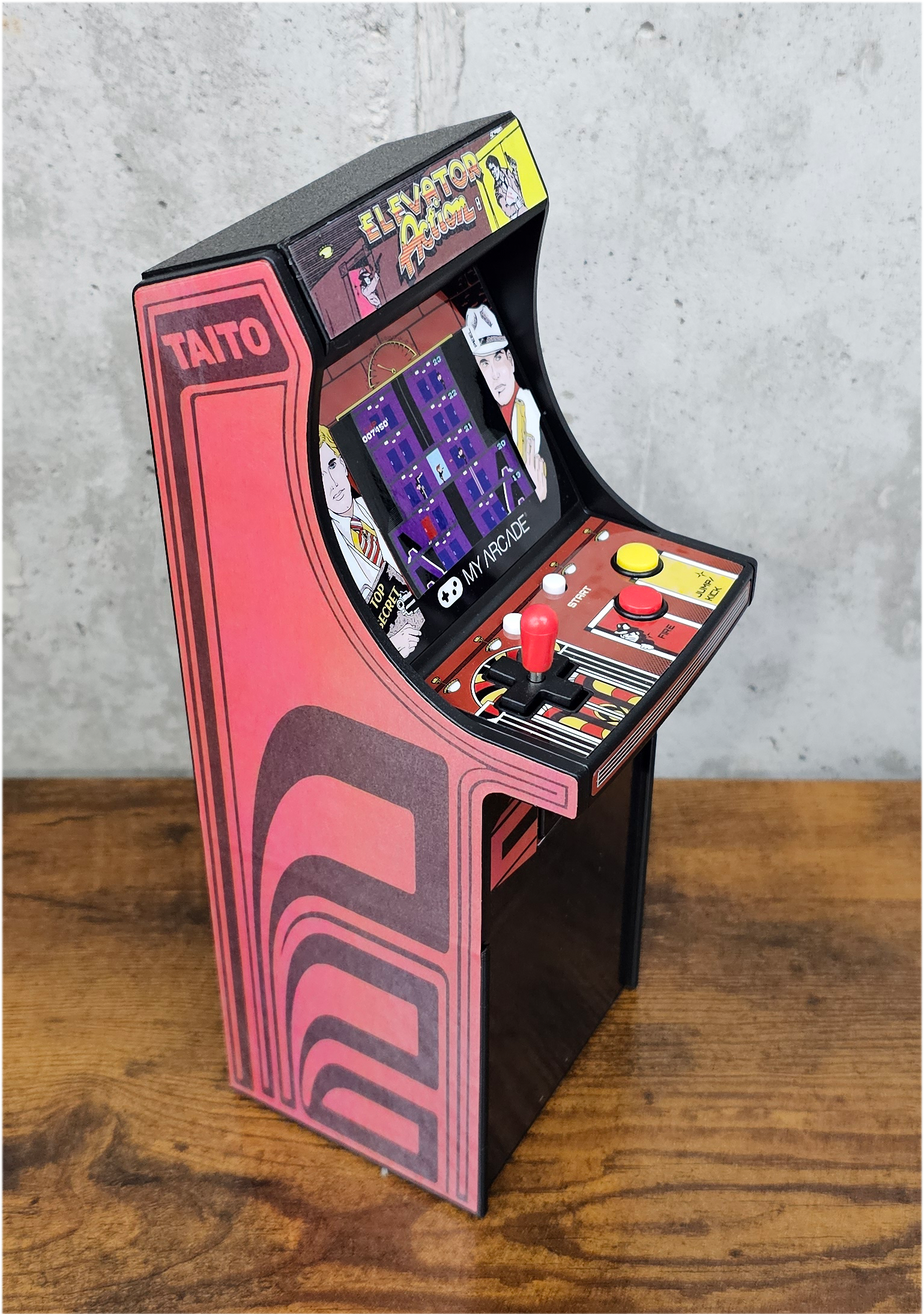 Custom Riser for your My Arcade Elevator Action *Figure/arcade is not included*