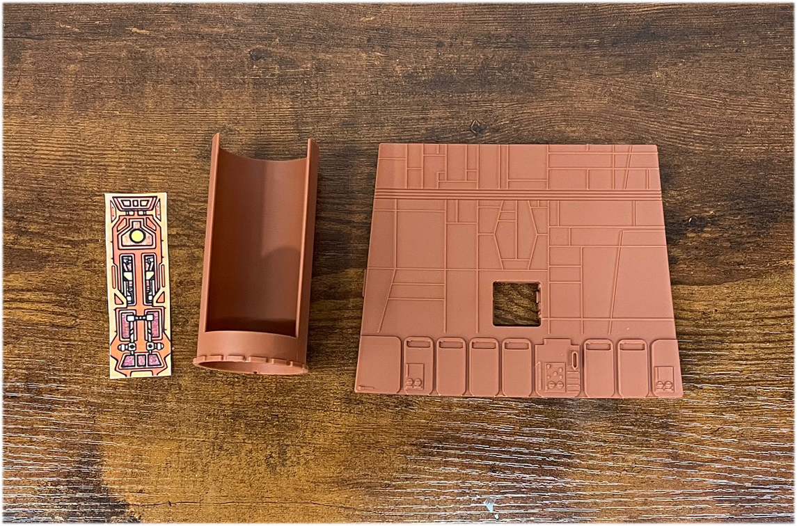 1979 Kenner Star Wars Jawa Sandcrawler Replacement Parts: Elevator, Side Door, Ladder, Battery Cover, Remote Cap