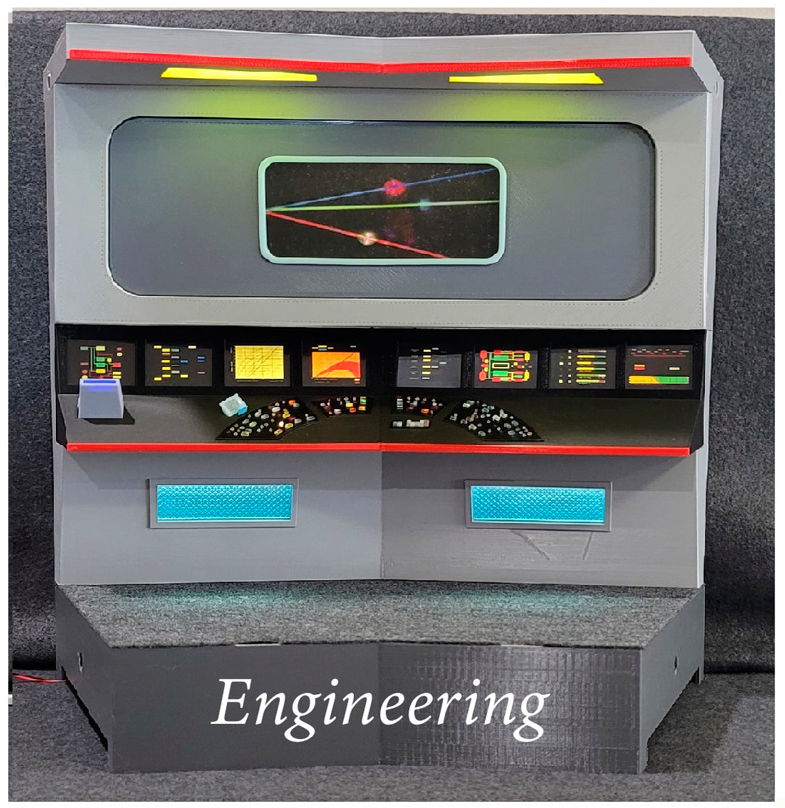 Trek TOS Bridge for Sixth Scale / 12 Inch Figures QMx / EXO-6 / By Station, Select on Drop-Down Menu