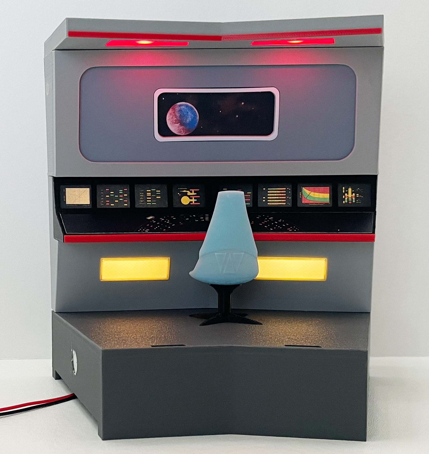 Trek TOS Lit Bridge for Display with your Playmates and other 4.75" Figures **Please Read Description**