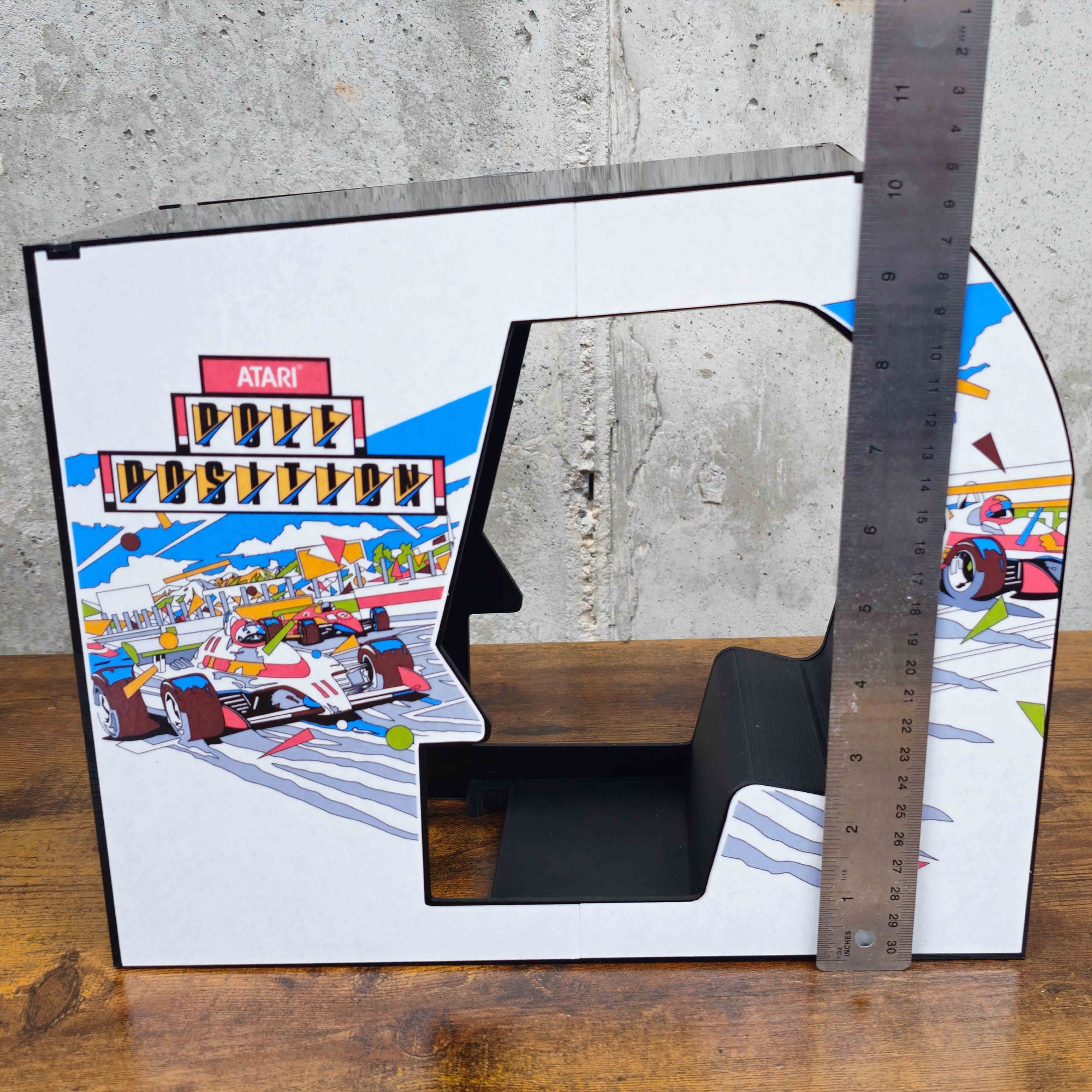 Custom Cockpit housing AND Marquee for your My Arcade Pole Position *Pole Position Arcade is NOT included*