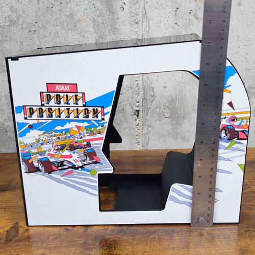 Custom Cockpit housing AND Marquee for your My Arcade Pole Position *Pole Position Arcade is NOT included*