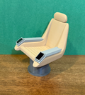 TNG Captain Garrett Chair. Display w Your Nacelle & 1:10th scale 7 Inch Figures