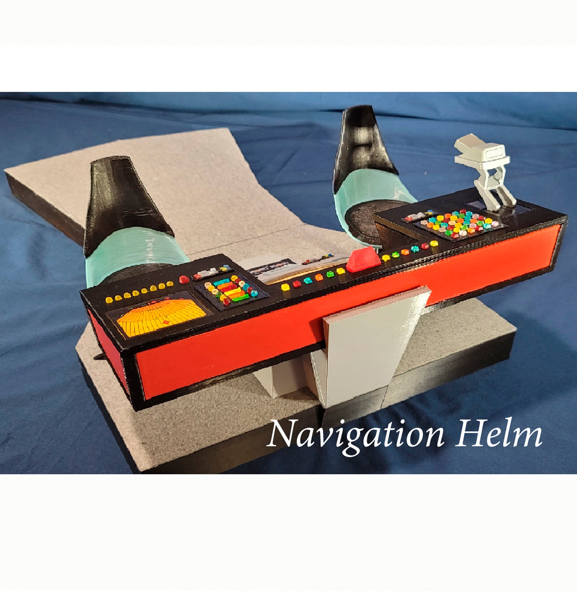 Trek TOS Bridge for Sixth Scale / 12 Inch Figures QMx / EXO-6 / By Station, Select on Drop-Down Menu