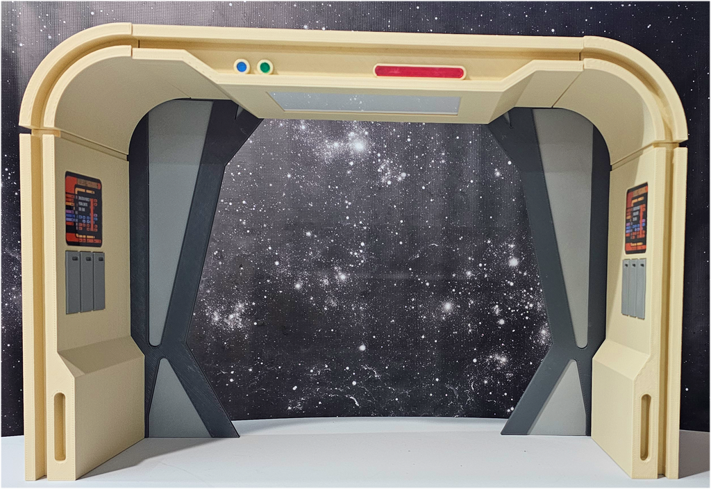 Sixth Scale 1:6 TNG Holodeck Arch for EXO-6 / QMx and other 12 inch Figures
