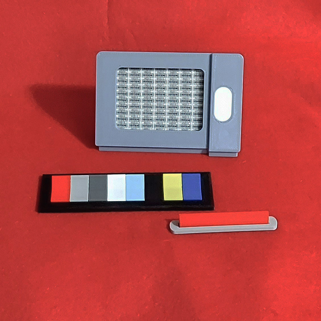 Trek TOS Inspired Intercom, Rocker Switch Set & Inserted Data Card