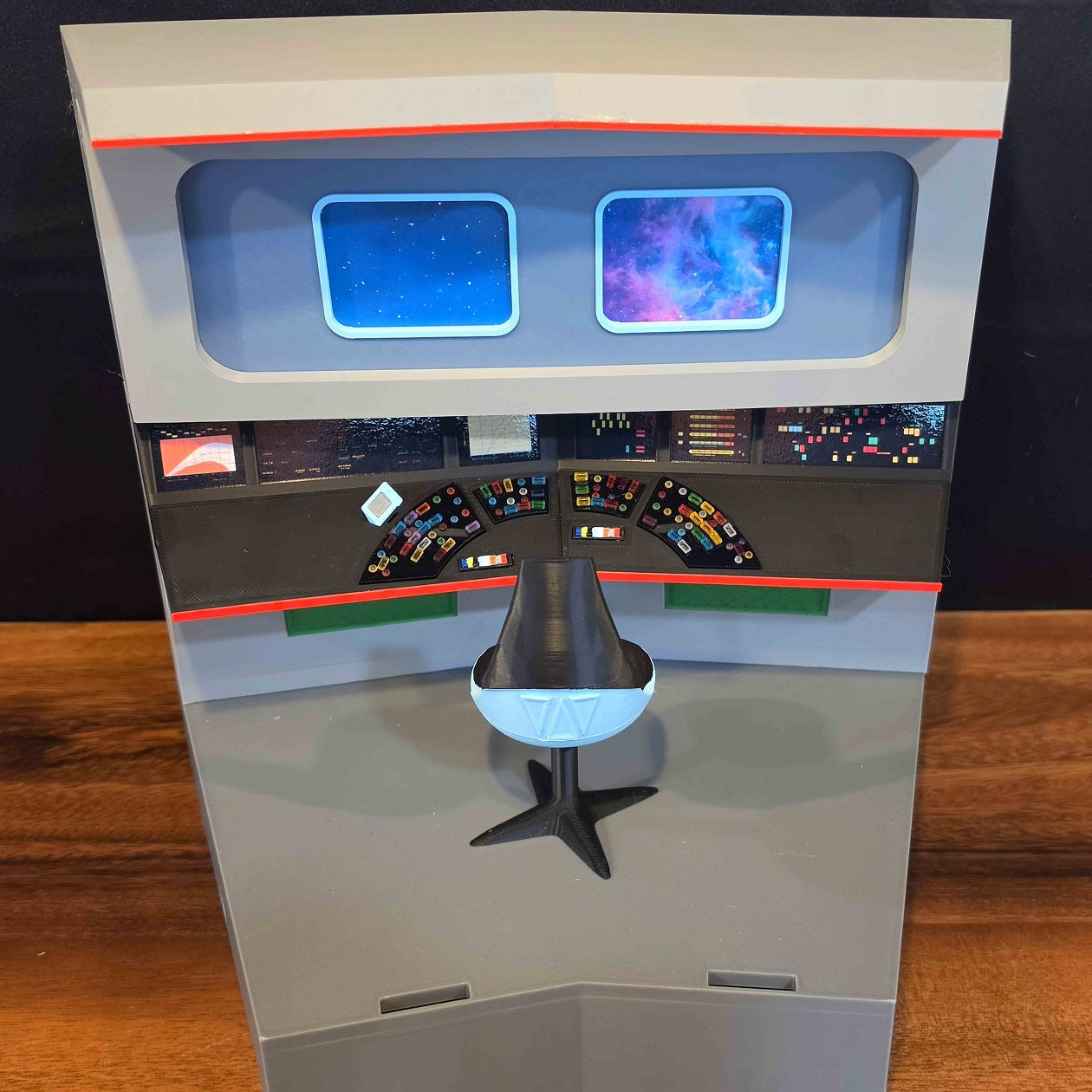 Trek TOS Lit Bridge for Display with your Mego and other 8" Figures **Please Read Description**