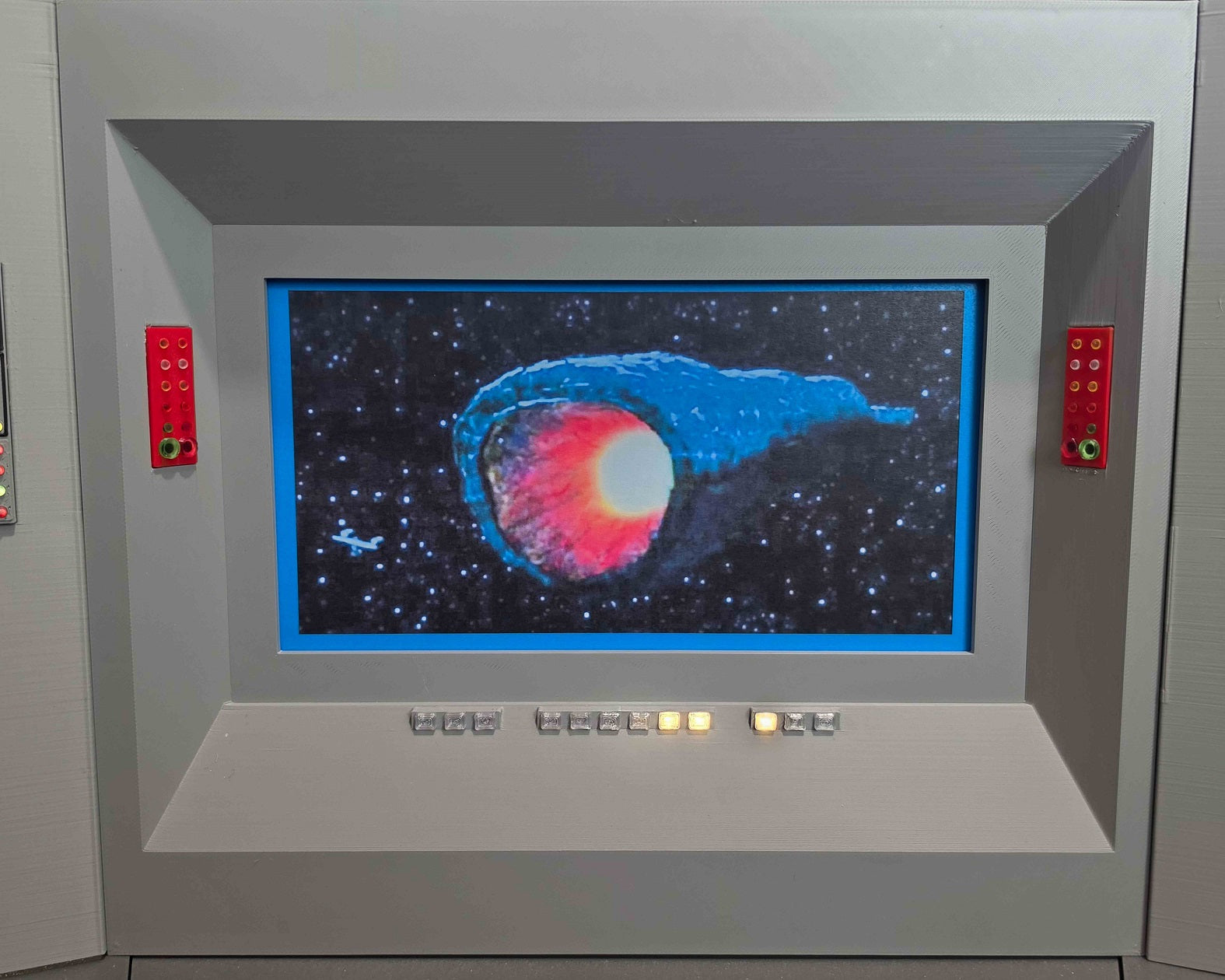 Trek TOS Lit Bridge for Display with your Mego and other 8" Figures **Please Read Description**