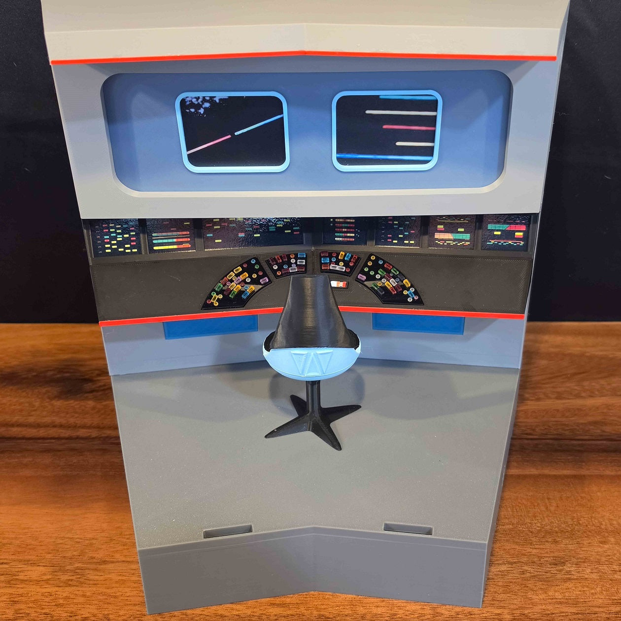 Trek TOS Lit Bridge for Display with your Mego and other 8" Figures **Please Read Description**