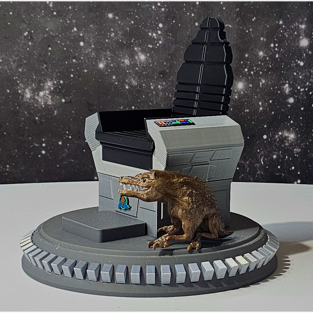 Trek III Search for Spock Commander Kruge Command Chair for Sixth 1:6 1/6 Scale Exo-6 / 12 Inch Figures
