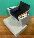 Lighted 1:10 Scale TOS Kirk / Archer Command Chair Displays with 7 Inch / Nacelle Figures