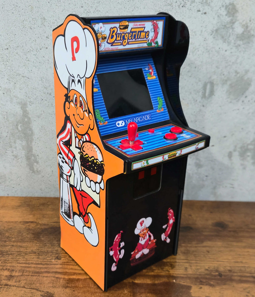 Custom Riser for My Arcade BurgerTime Micro Player *Arcade is not included*