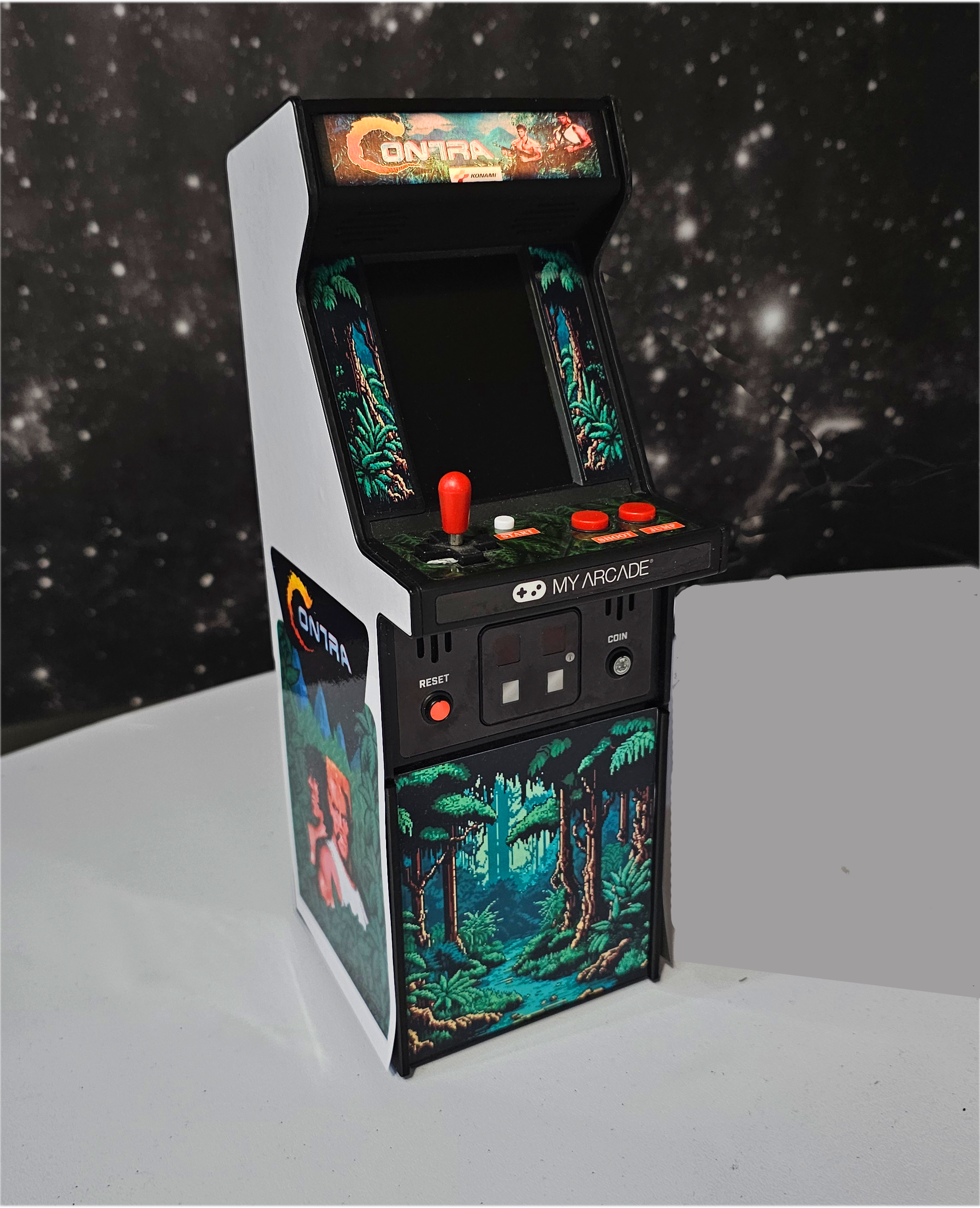 Riser for your My Arcade Contra Arcade. **Arcade is not included**