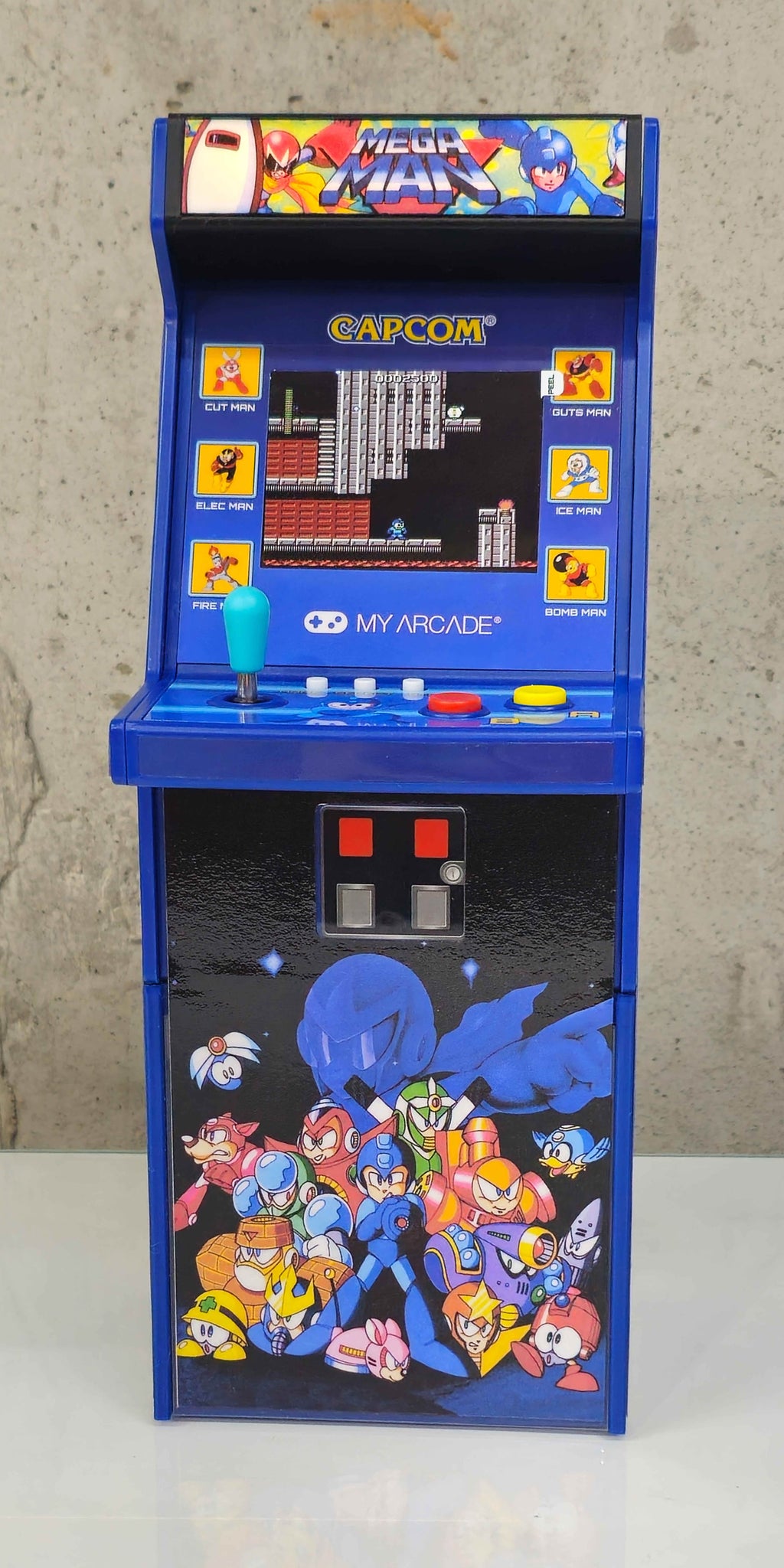 Riser for your My Arcade Micro Player PRO Mega Man *Arcade is NOT included*