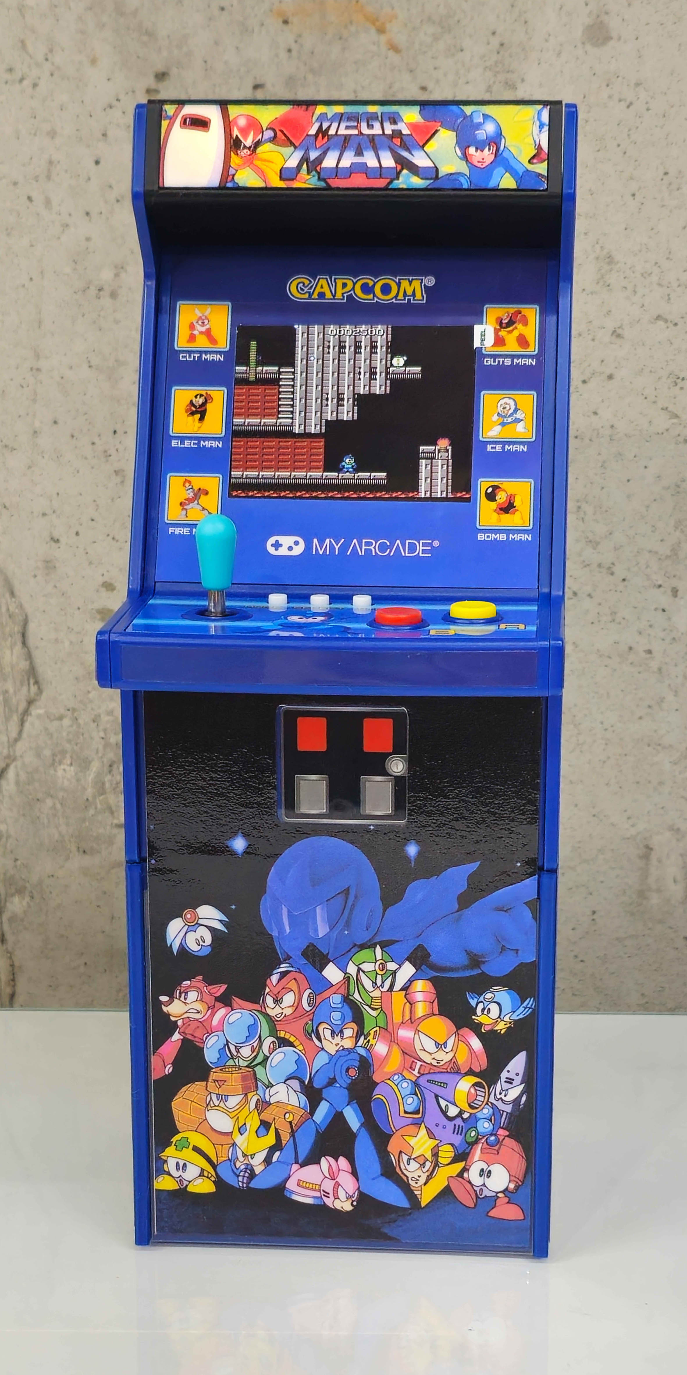 Riser for your My Arcade Micro Player PRO Mega Man *Arcade is NOT included*