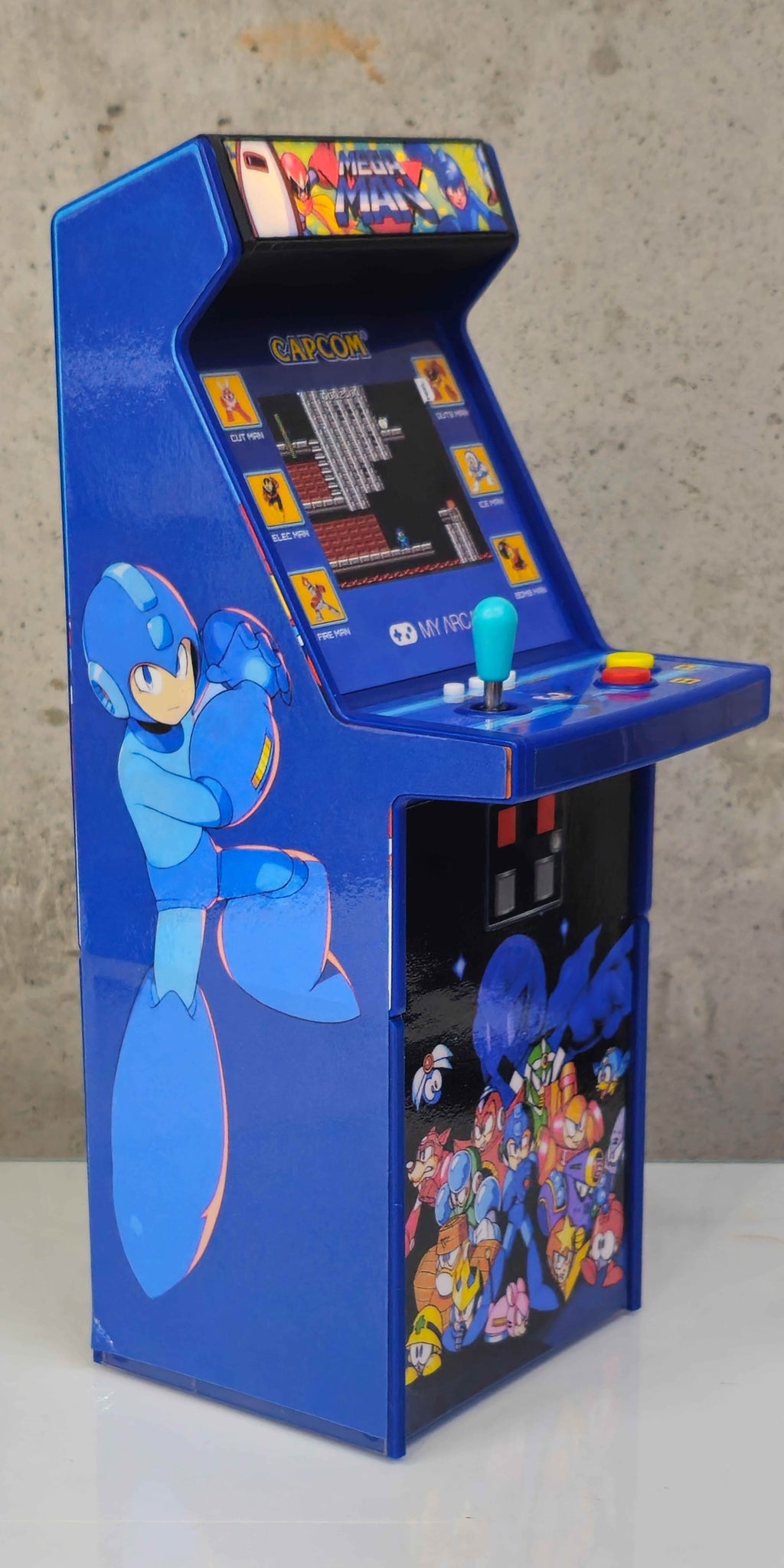Riser for your My Arcade Micro Player PRO Mega Man *Arcade is NOT included*